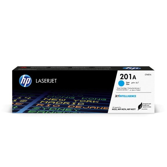HP Cartouche Laser Originale Cyan (1 400 pages) - 201A - CF401A