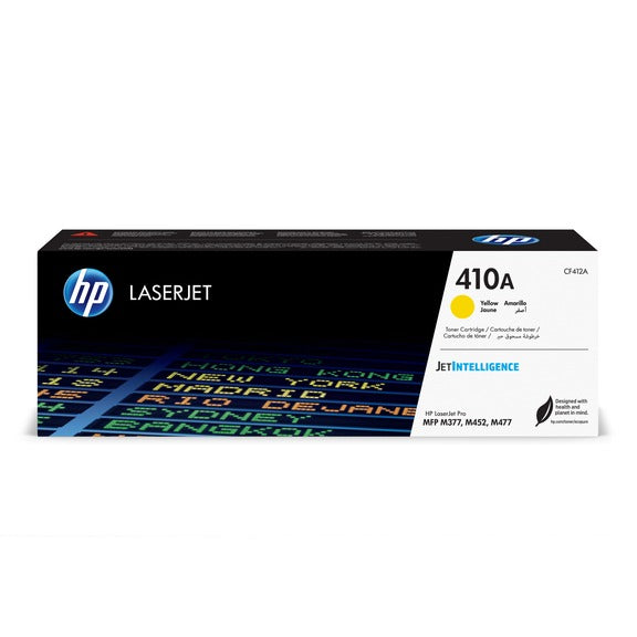 HP Cartouche Laser Originale Jaune (2 300 pages) - 410A - CF412A