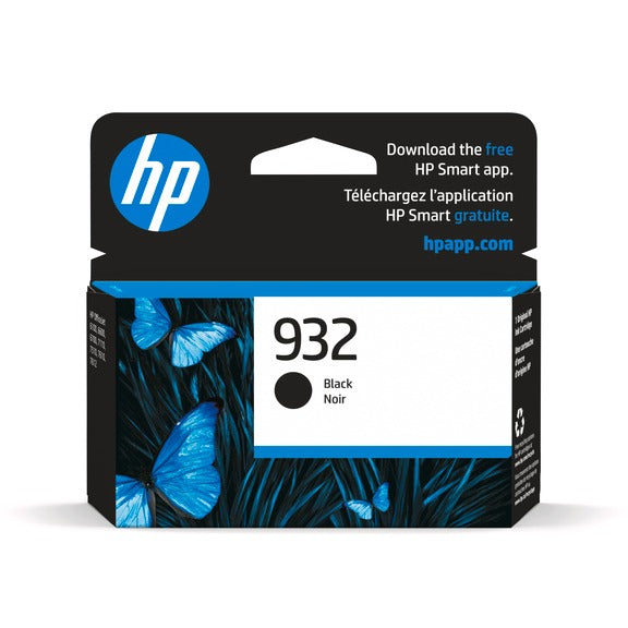 HP Cartouche Jet d'encre Originale Noire (400 pages) - 932 - CN057AN