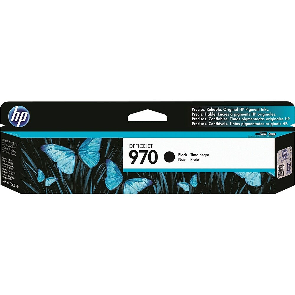 HP Cartouche Jet d'encre Originale Noire (3 000 pages) - 970 - CN621AM