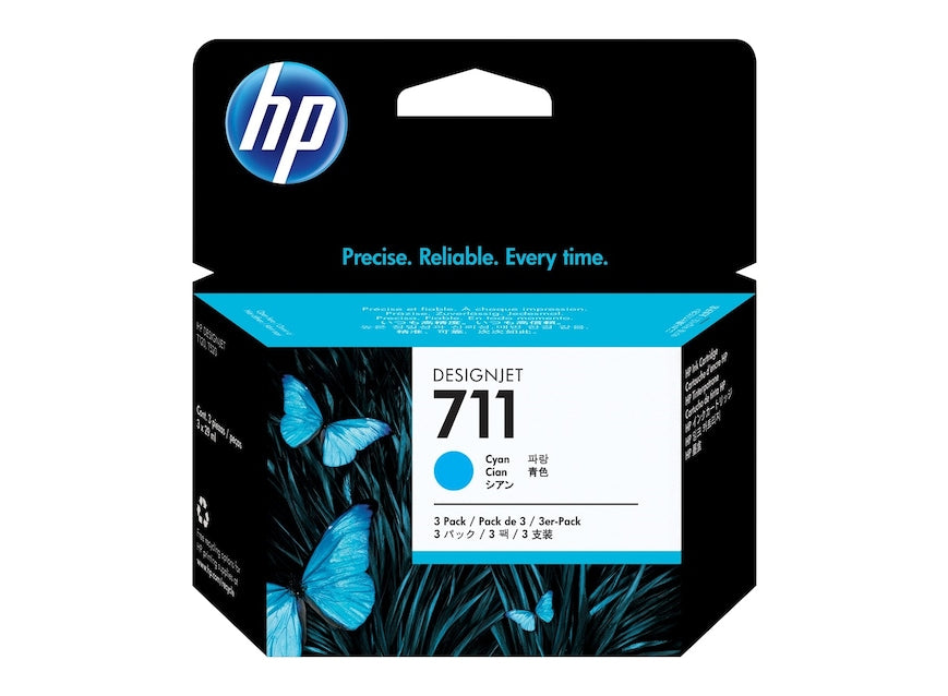 HP Cartouche Jet d'encre Originale Cyan 87 ml - 711 - CZ134A