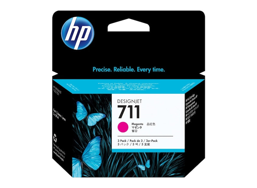 HP Cartouche Jet d'encre Originale Magenta 87 ml - 711 - CZ135A