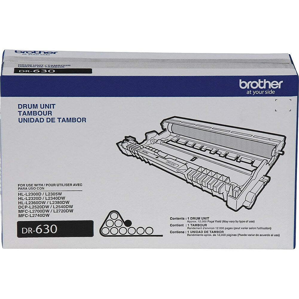 Tambour laser original Brother Noir (12 000 p.) - DR630