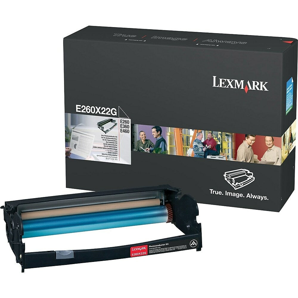 Tambour laser original Lexmark Noir (30 000 p.) - E260X22G