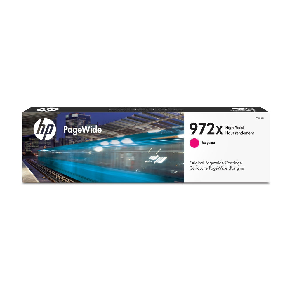 HP Cartouche Jet d'encre Originale Magenta (7 000 pages) - 972XL - L0S01AN