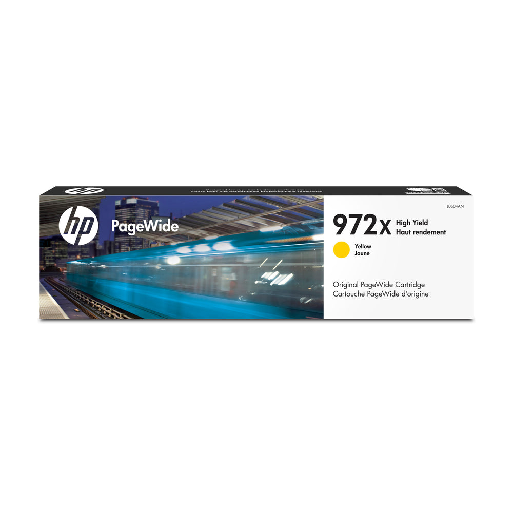 HP Cartouche Jet d'encre Originale Jaune (7 000 pages) - 972XL - L0S04AN