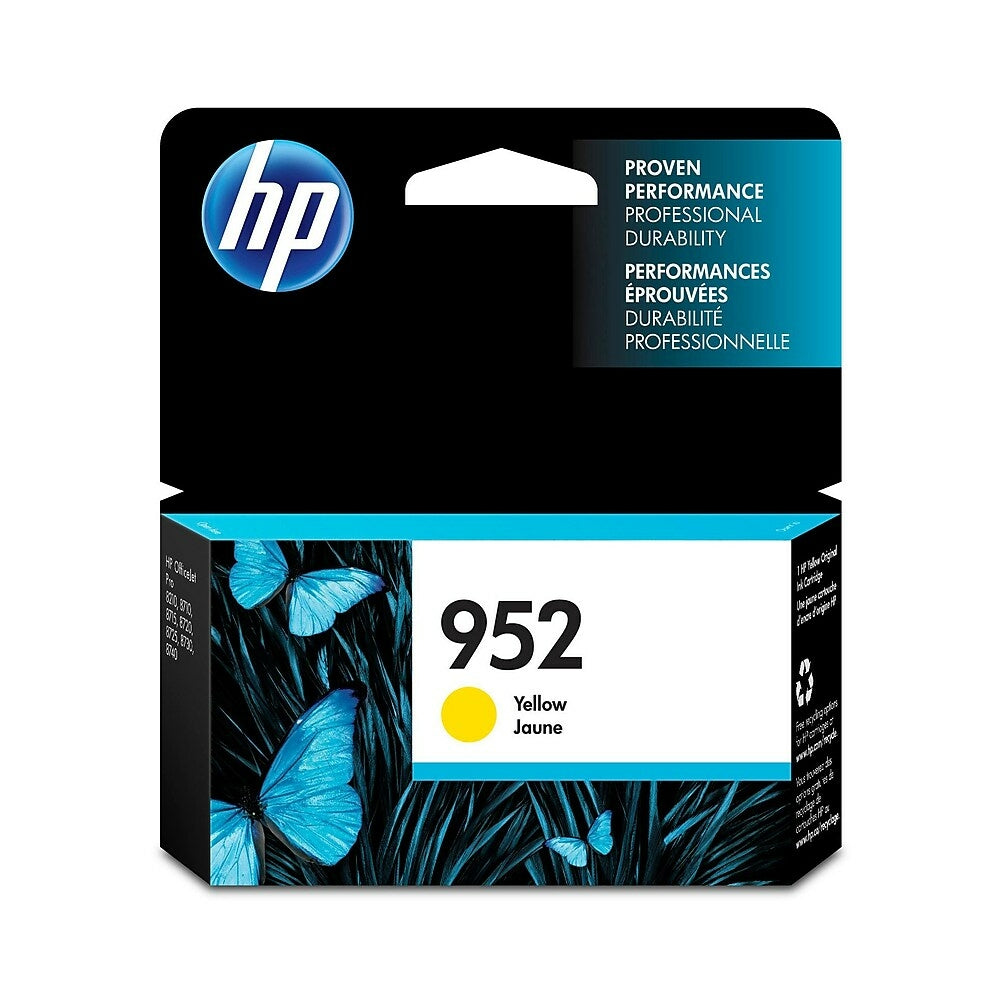 HP Cartouche Jet d'encre Originale Jaune (700 pages) - 952 - L0S55AN