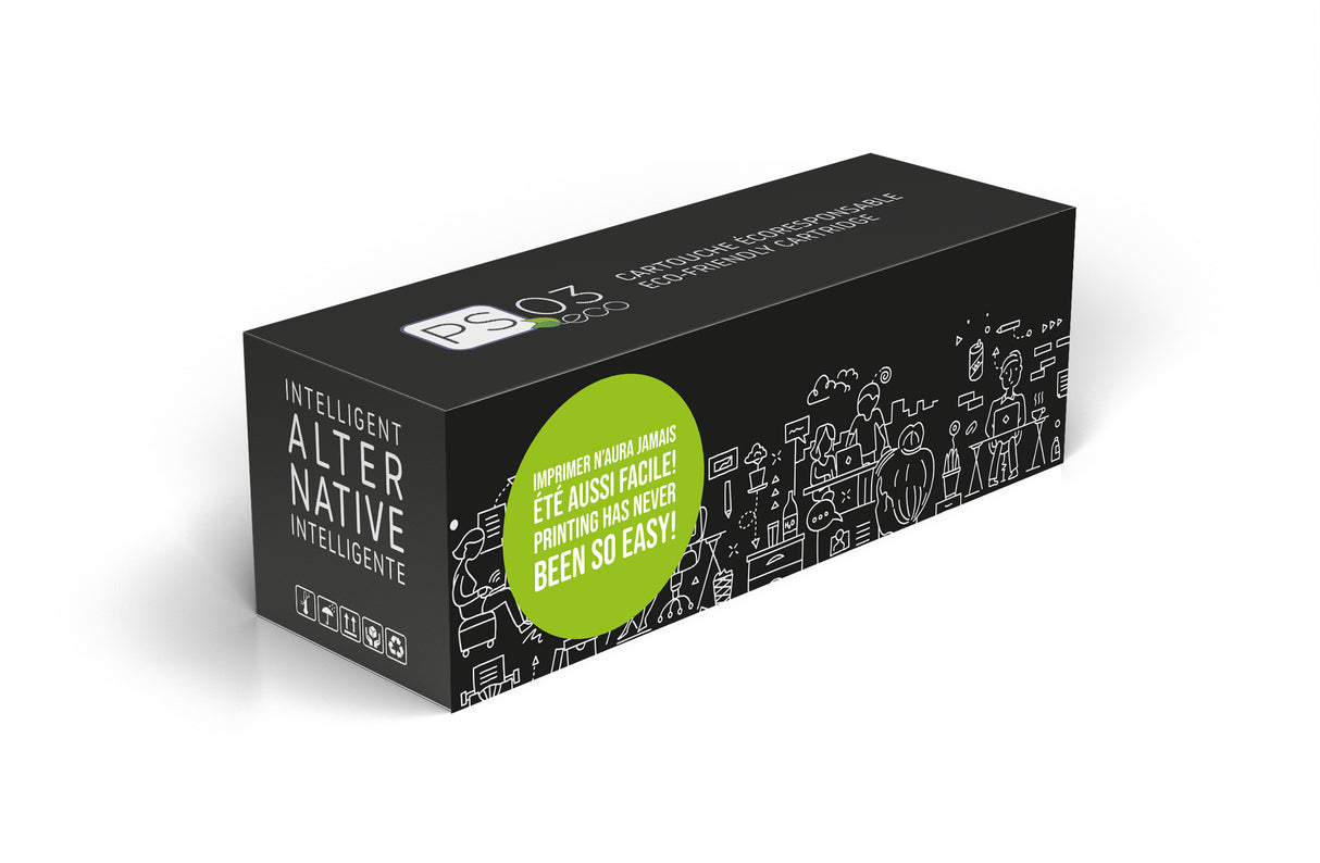 Cartouche laser recyclée HP Cyan (1 400 p.) - CB541A - (125A)