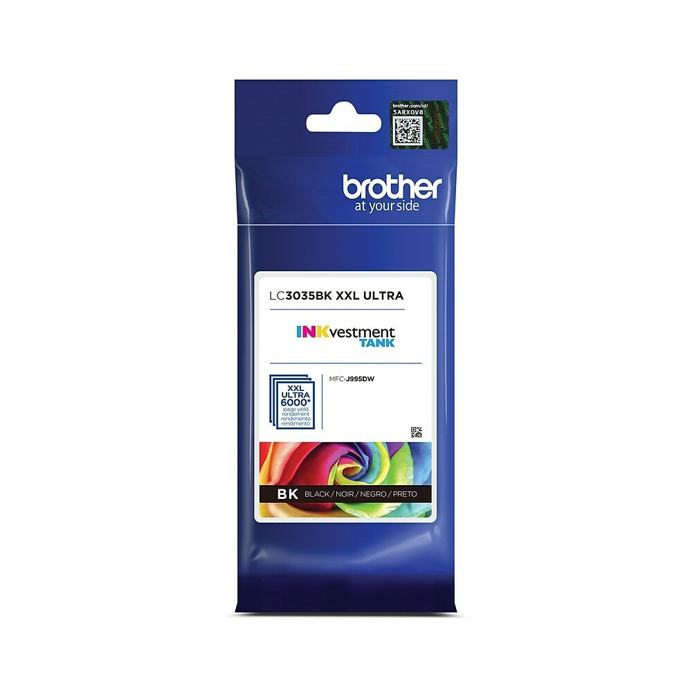 BROTHER Cartouche Jet d'encre Originale Noire (6 000 pages) - LC3035BKS