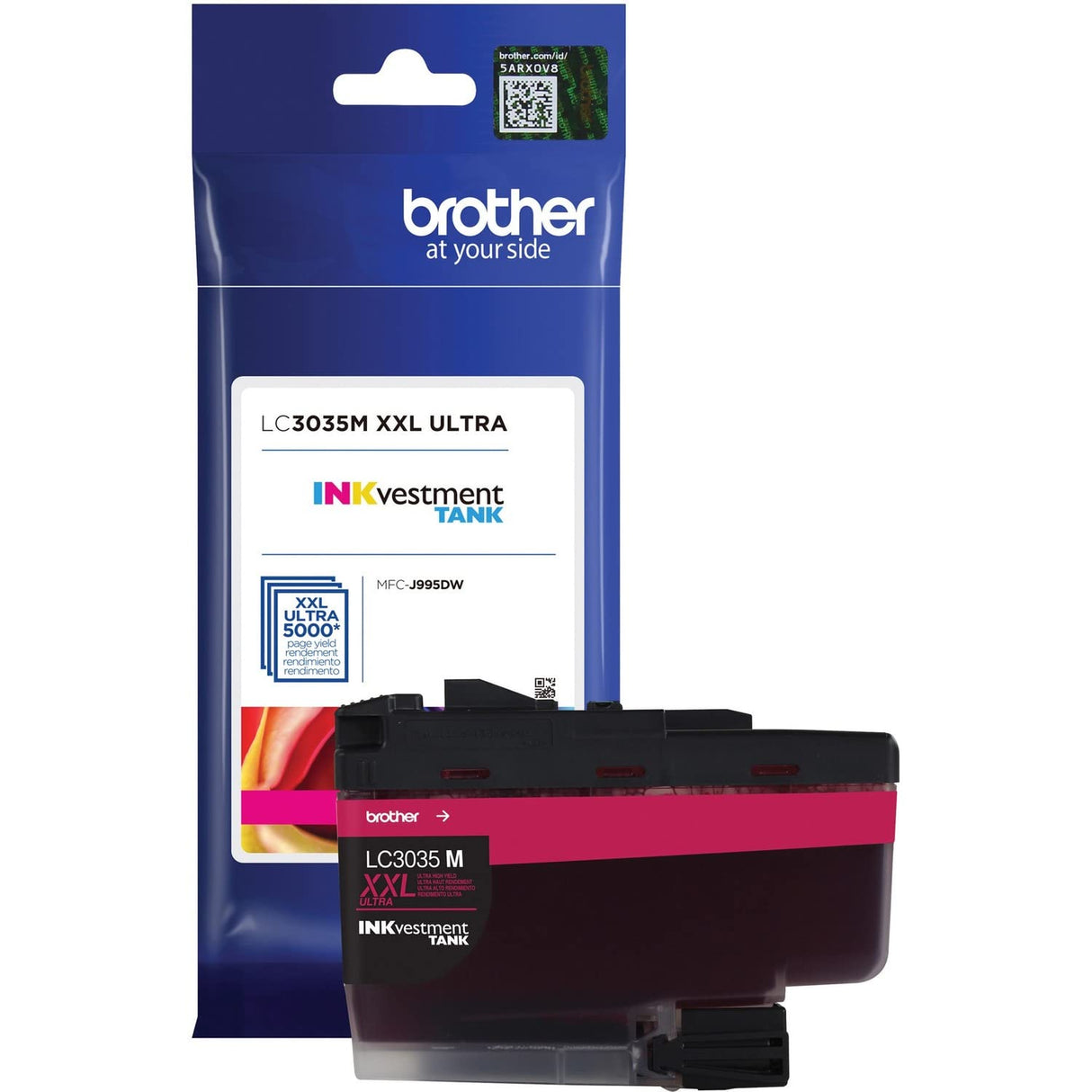 BROTHER Cartouche Jet d'encre Originale Magenta (5 000 pages) - LC3035MS