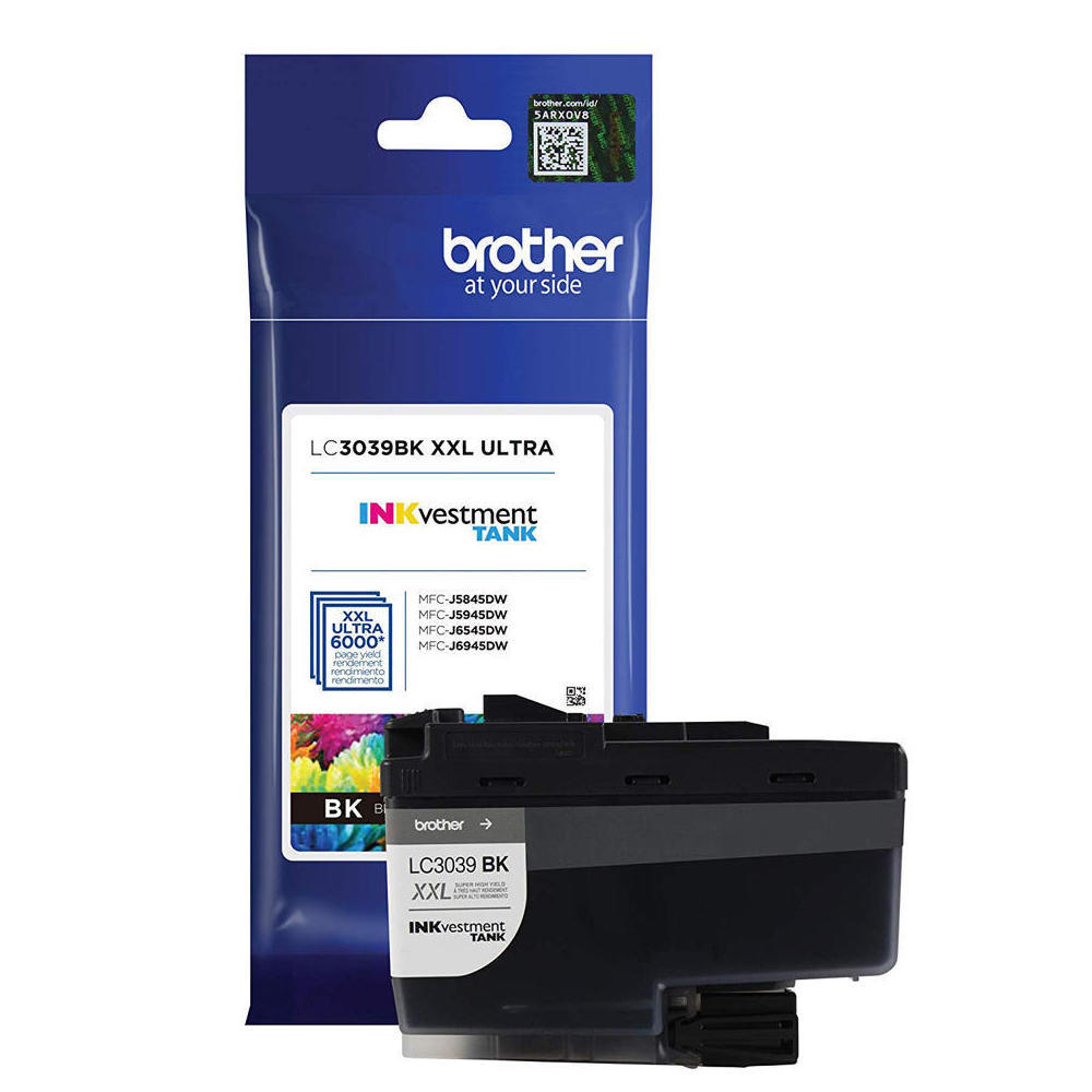 BROTHER Cartouche Jet d'encre Originale Noire (6 000 pages) - LC3039BKS