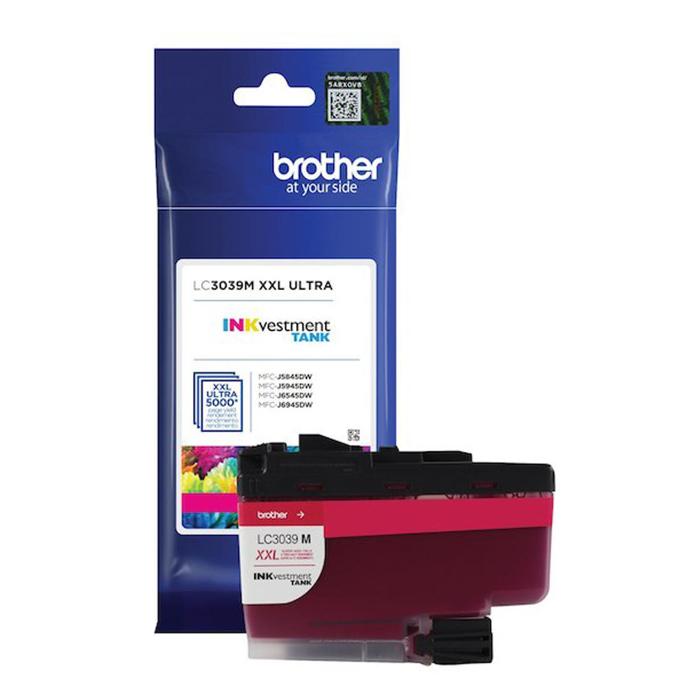 BROTHER Cartouche Jet d'encre Originale Magenta (5 000 pages) - LC3039MS