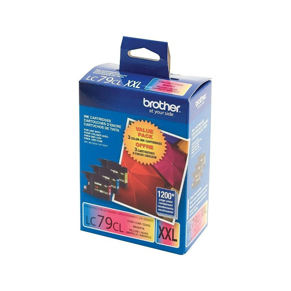 BROTHER Cartouche Jet d'encre Originale CMY (1 200 pages) - LC793PKS