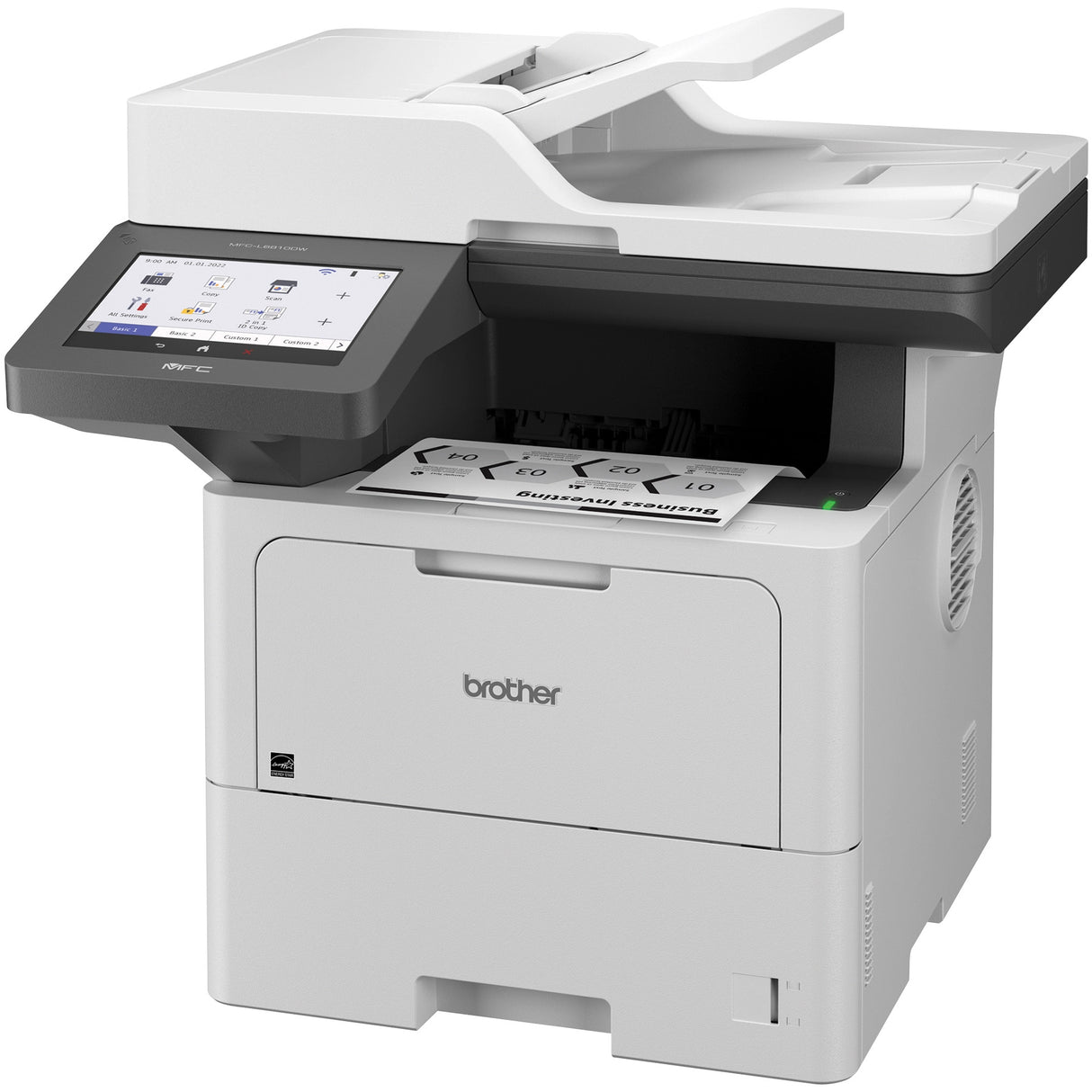 BROTHER MFC-L6810DW Imprimante Multifonction Laser Monochrome Sans-fil Télécopie Impression et numérisation recto-verso - MFCL6810DW