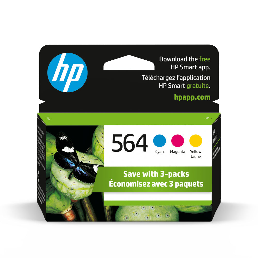 HP Cartouche Jet d'encre Originale CMY (300 pages) - N9H57FN