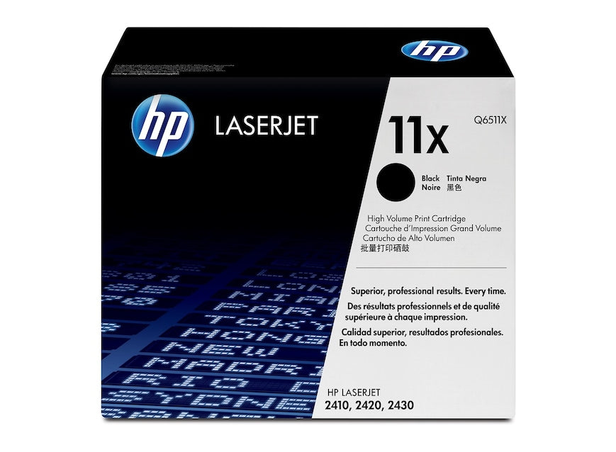 HP Cartouche Laser Originale Noire (12 000 pages) - 11X - Q6511X