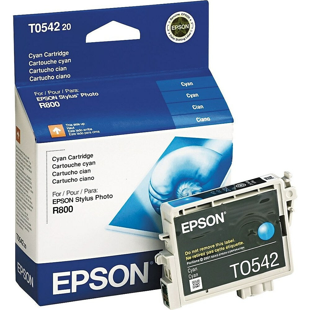 EPSON Cartouche Jet d'encre Originale Cyan (400 pages) - T054 - T054220