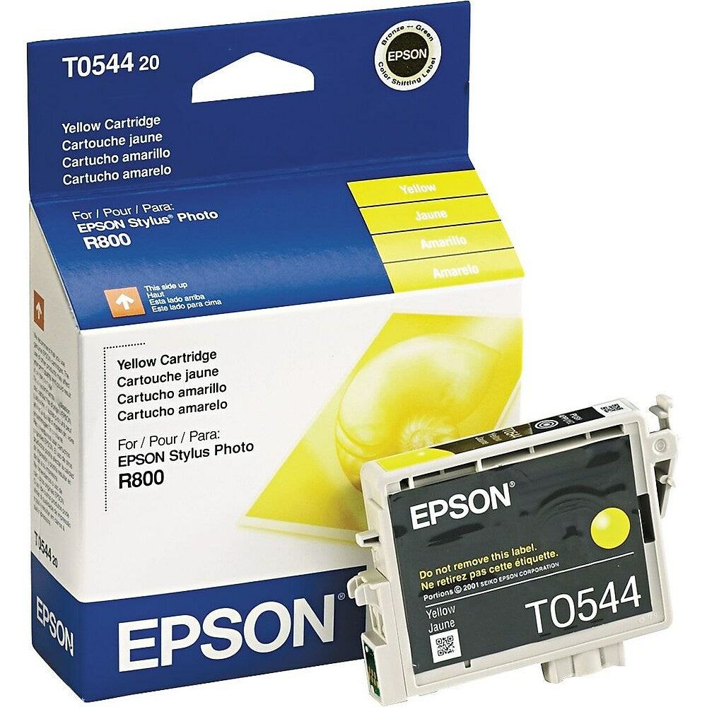 EPSON Cartouche Jet d'encre Originale Jaune (400 pages) - T054 - T054420