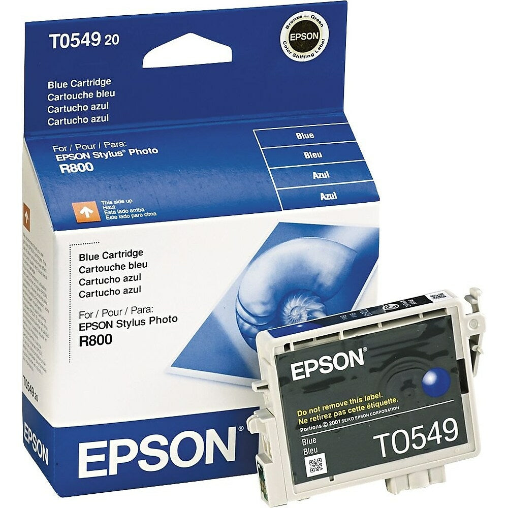 EPSON Cartouche Jet d'encre Originale Bleue (400 pages) - T054 - T054920