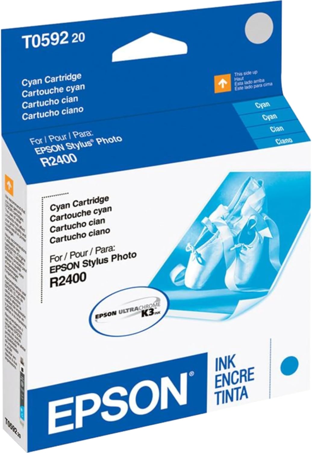 EPSON Cartouche Jet d'encre Originale Cyan (440 pages) - T059 - T059220