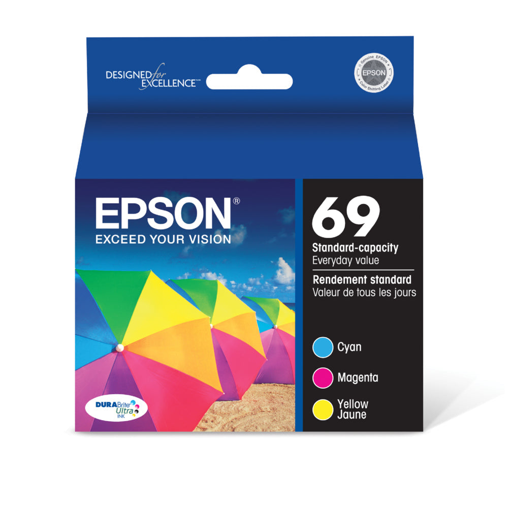 EPSON Cartouche Jet d'encre Originale CMY (330 pages) - T069 - T069520-S
