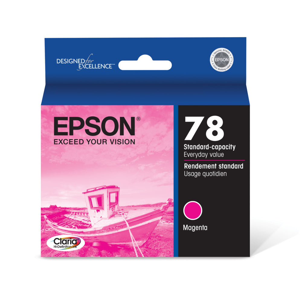 EPSON Cartouche Jet d'encre Originale Magenta (515 pages) - T078 - T078320-S