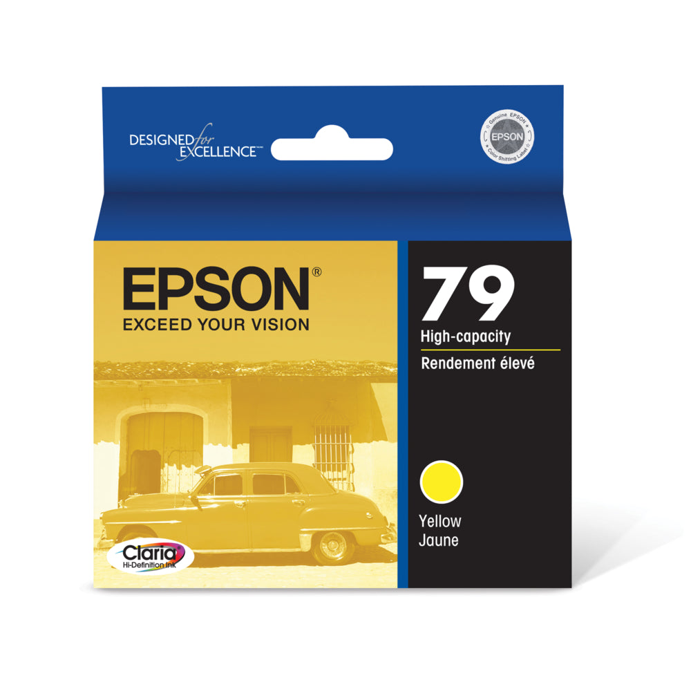 EPSON Cartouche Jet d'encre Originale Jaune (810 pages) - T079 - T079420