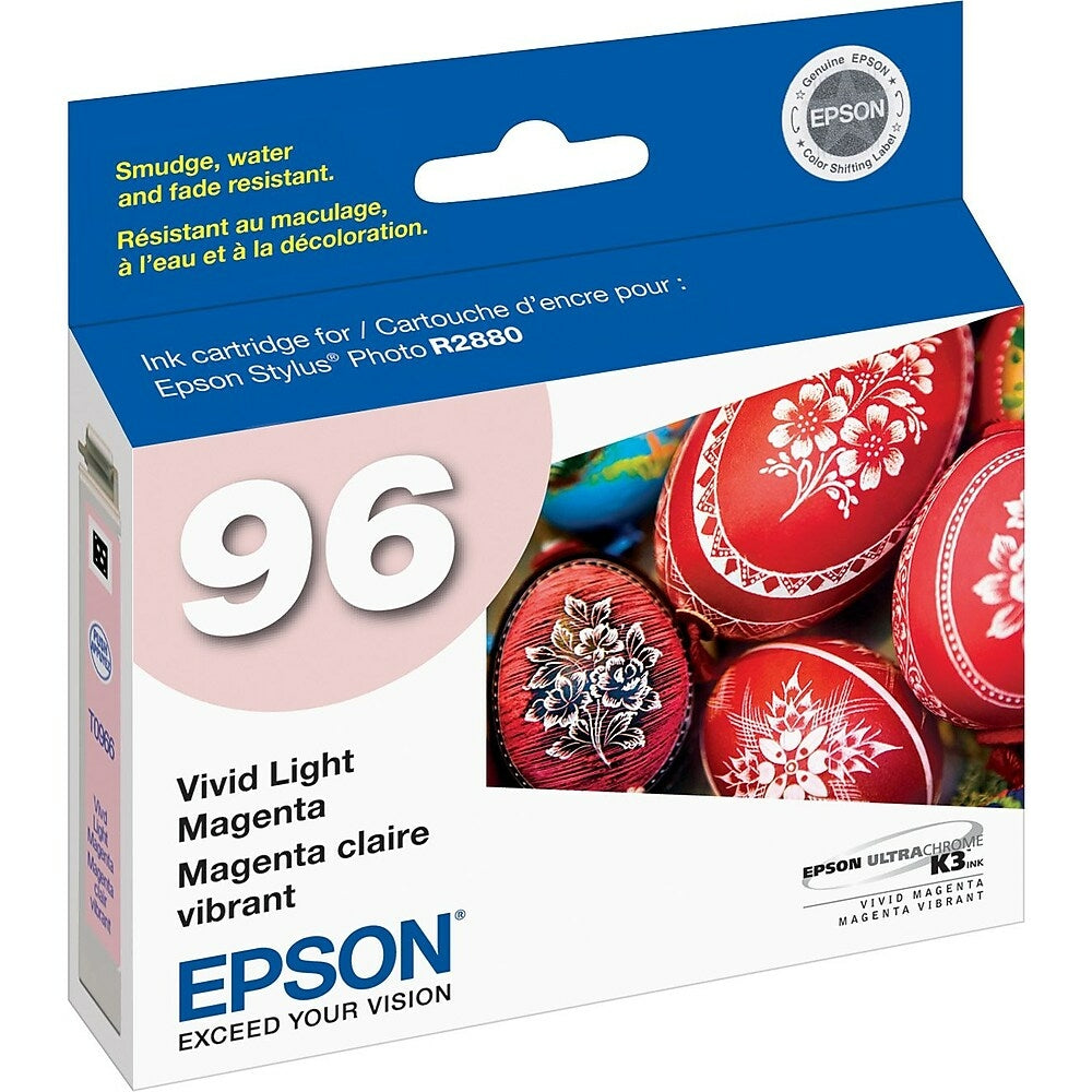 EPSON Cartouche Jet d'encre Originale Magenta, léger (940 pages) - T096 - T096620