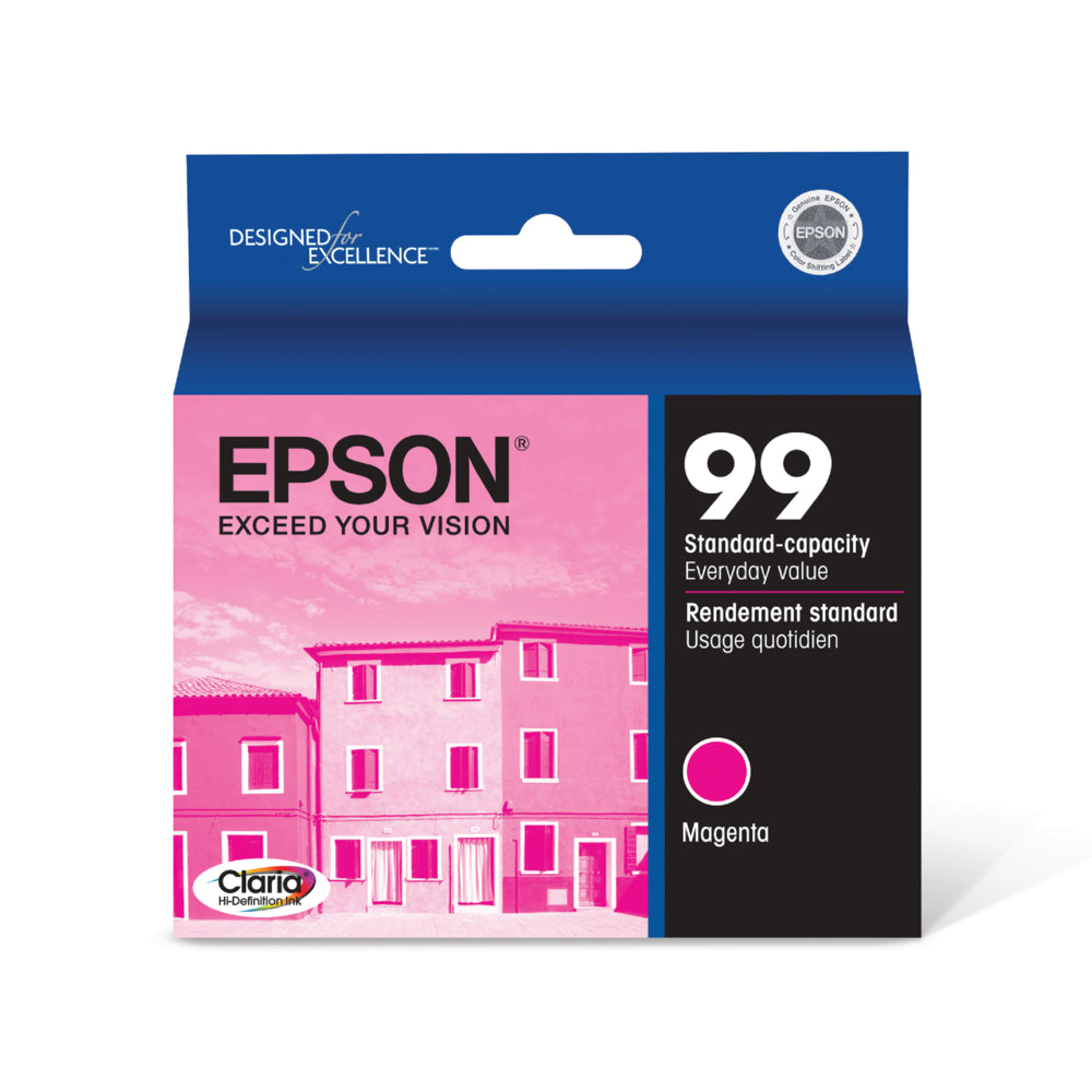 EPSON Cartouche Jet d'encre Originale Magenta (500 pages) - T099 - T099320-S