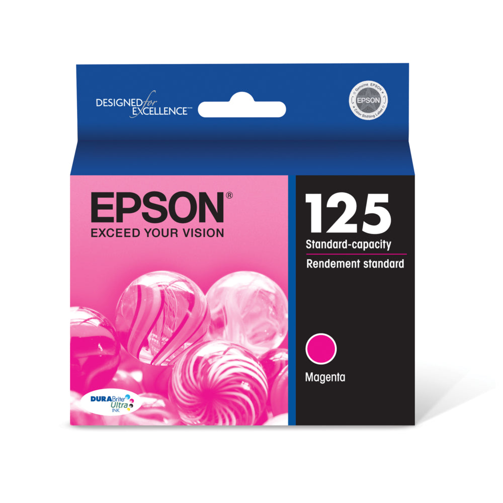 EPSON Cartouche Jet d'encre Originale Magenta (385 pages) - T125 - T125320