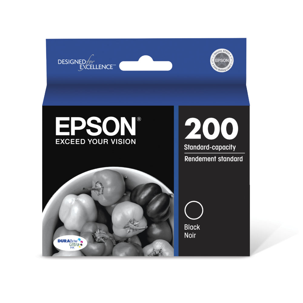 EPSON Cartouche Jet d'encre Originale Noire (175 pages) - T200 - T200120