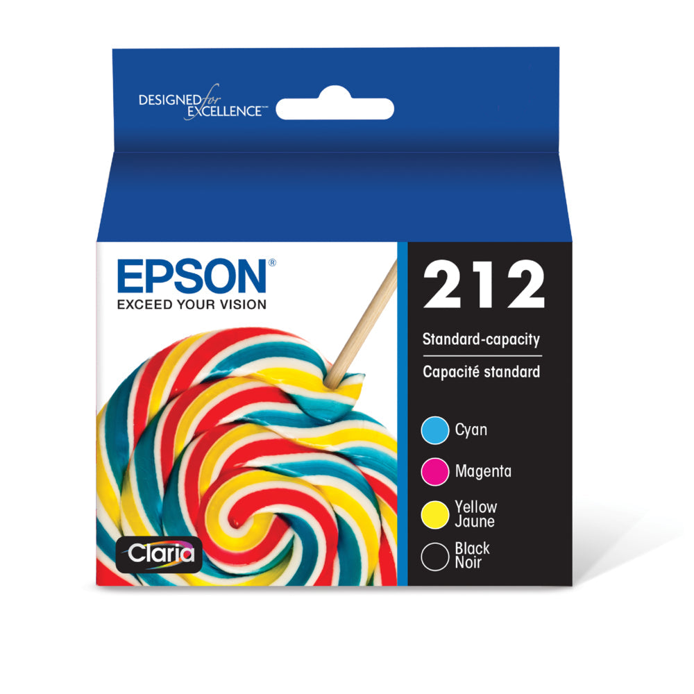 EPSON Cartouche Jet d'encre Originale CMYK (540 pages) - T212 - T212120-BCS