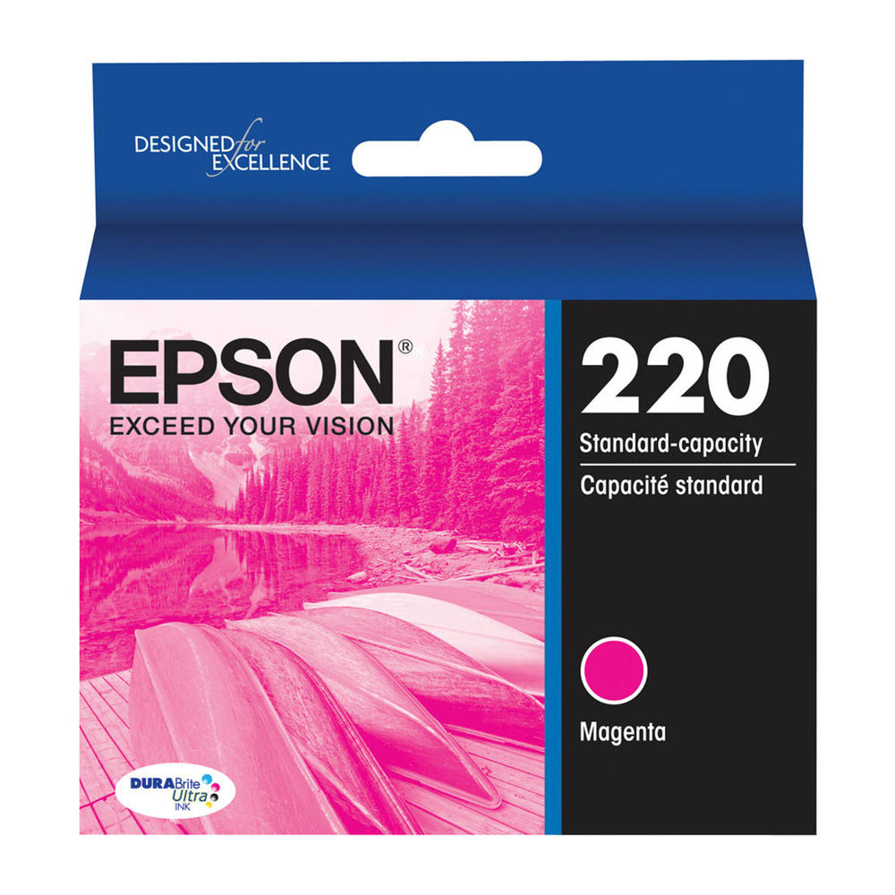 EPSON Cartouche Jet d'encre originale Magenta (165 pages) - T220 - T220320-S
