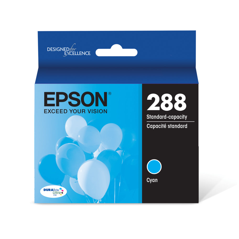 EPSON Cartouche Jet d'encre Originale Cyan (165 pages) - T288 - T288220-S