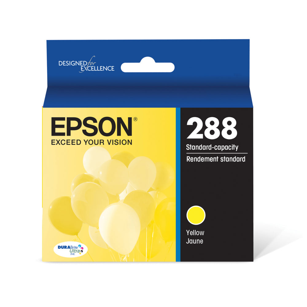 EPSON Cartouche Jet d'encre Originale Jaune (165 pages) - T288 - T288420-S