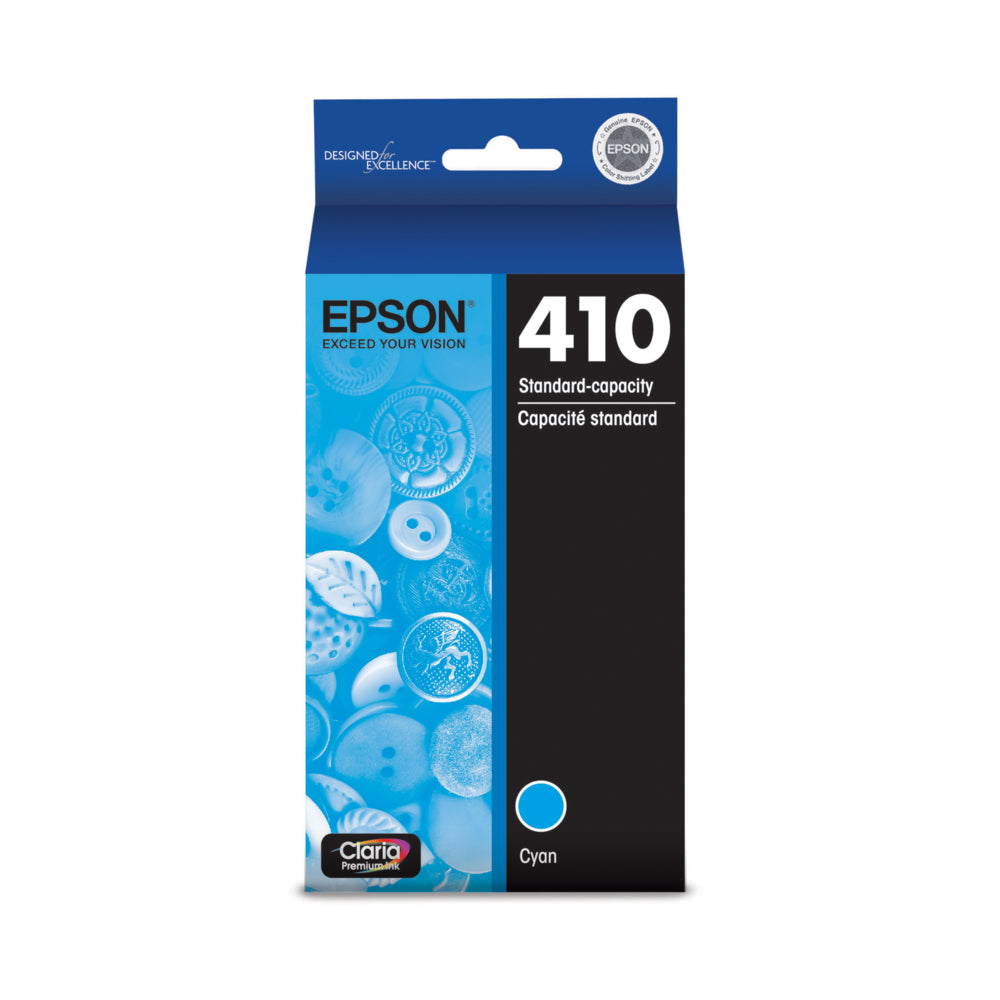 EPSON Cartouche Jet d'encre Originale Cyan (300 pages) - T410 - T410220-S