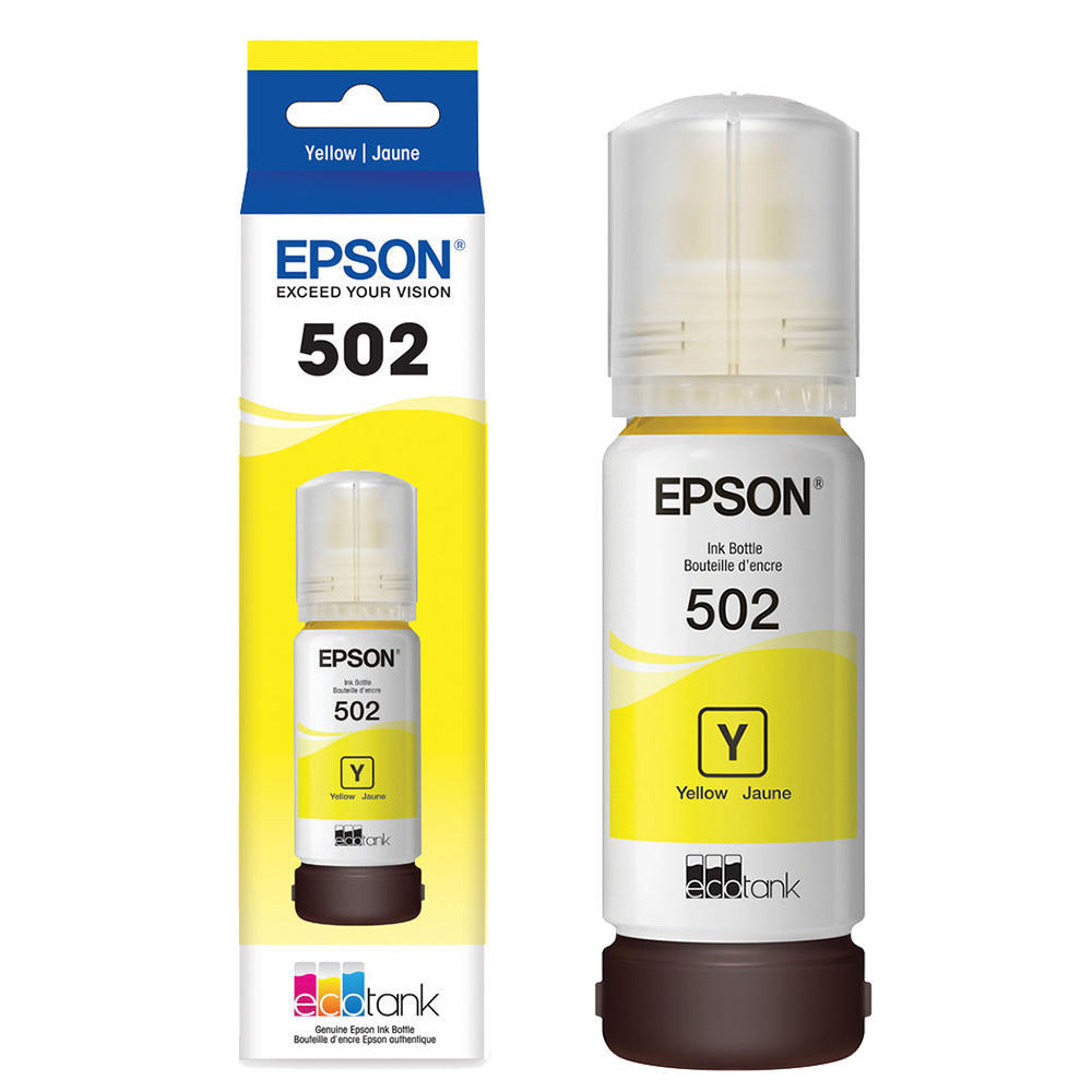 EPSON Cartouche Jet d'encre Originale Jaune (6 000 pages) - T502 - T502420