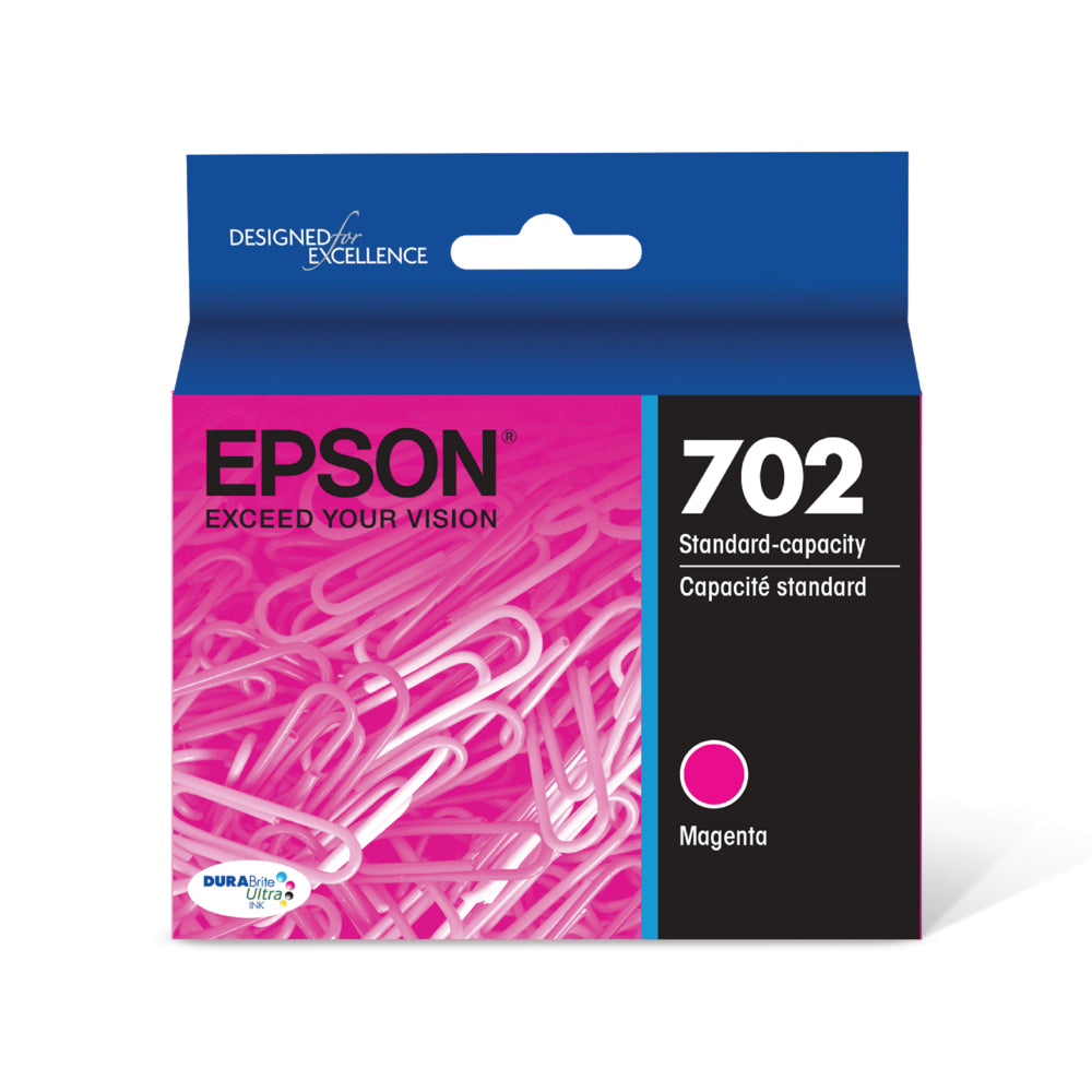 EPSON Cartouche Jet d'encre Originale Magenta (300 pages) - T702 - T702320-S