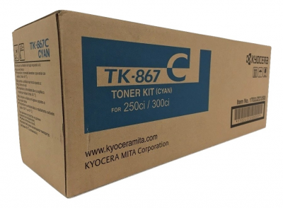 KYOCERA Cartouche Laser Originale Cyan (12 000 pages) - 867C - TK867C
