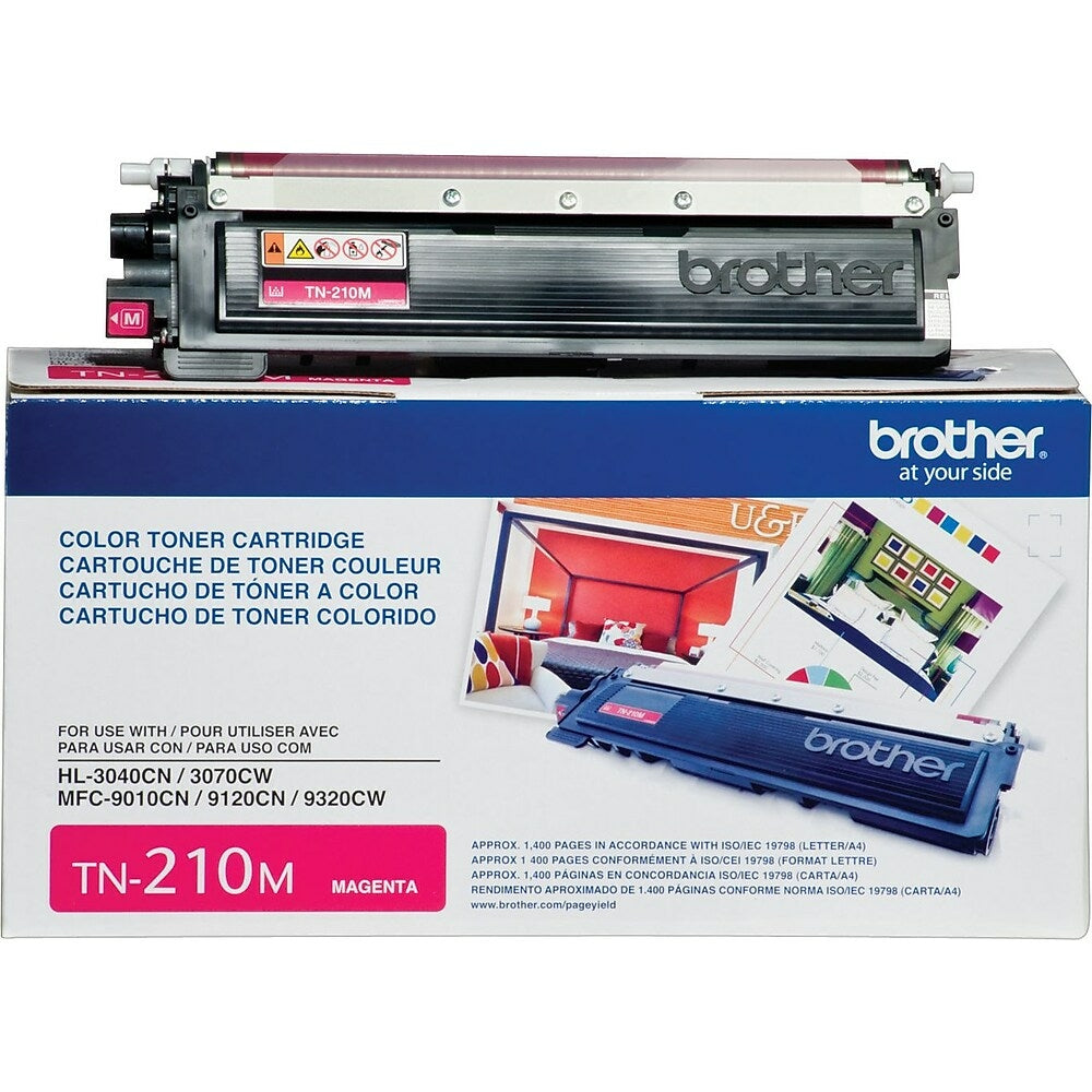 BROTHER Cartouche Laser Originale Magenta (1 400 pages) - TN210M