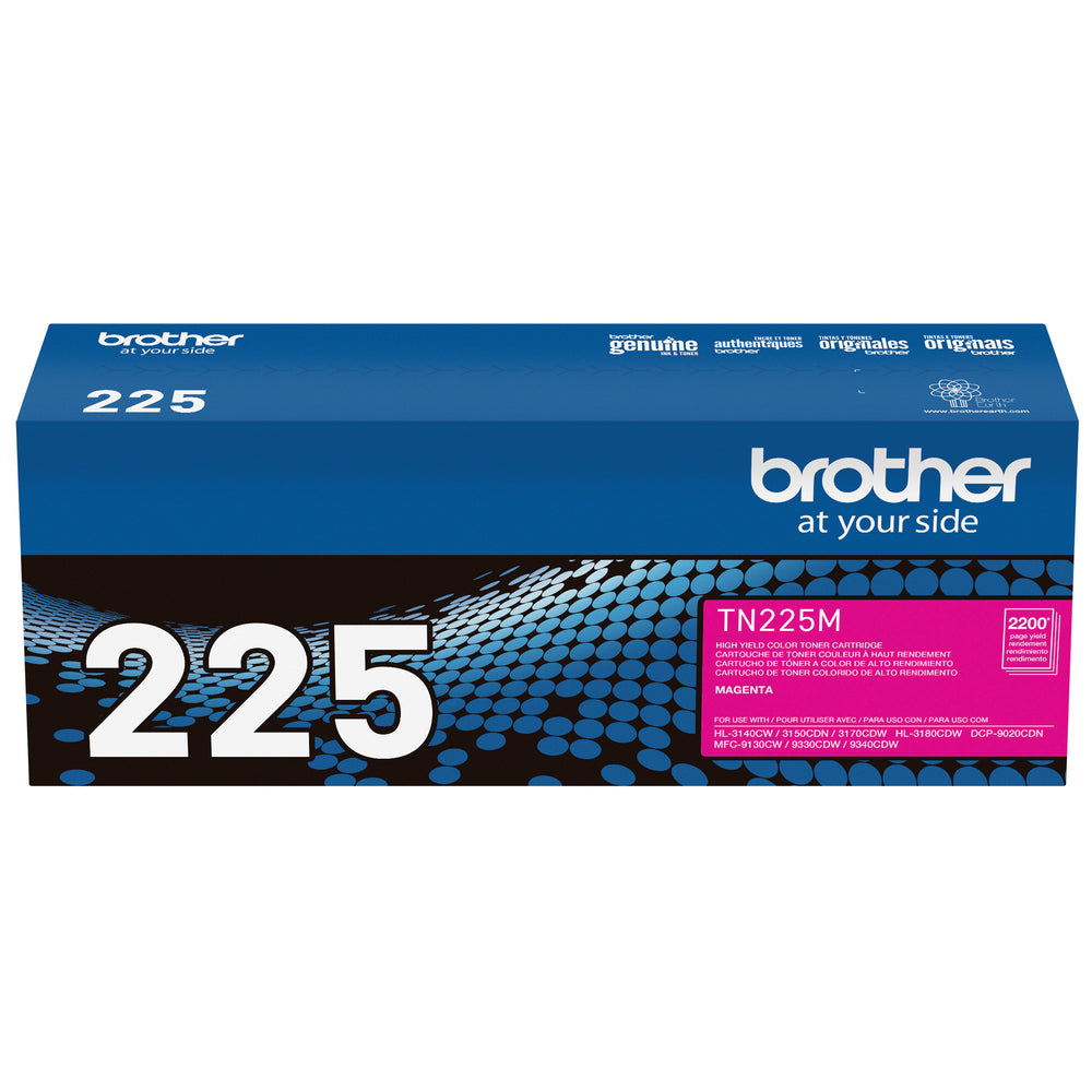 BROTHER Cartouche Laser Originale Magenta (2 200 pages) - TN225M