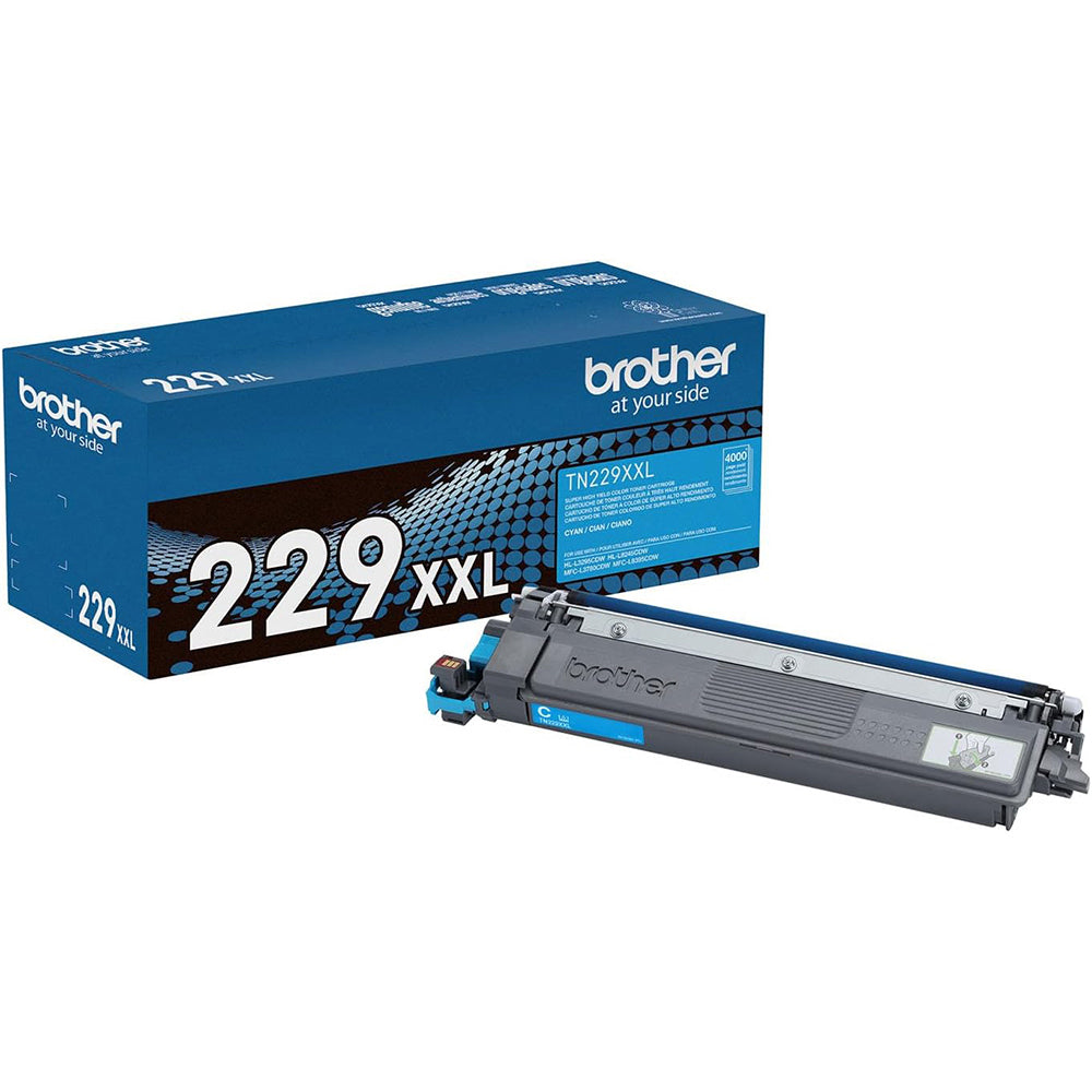 BROTHER Cartouche Laser Originale Cyan (4 000 pages) - TN229XXLC