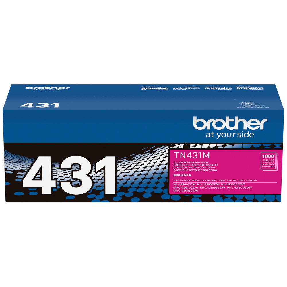 BROTHER Cartouche Laser Originale Magenta (1 800 pages) - TN431M