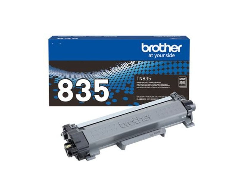 BROTHER Cartouche Laser Originale Noire (5 000 pages) - TN835