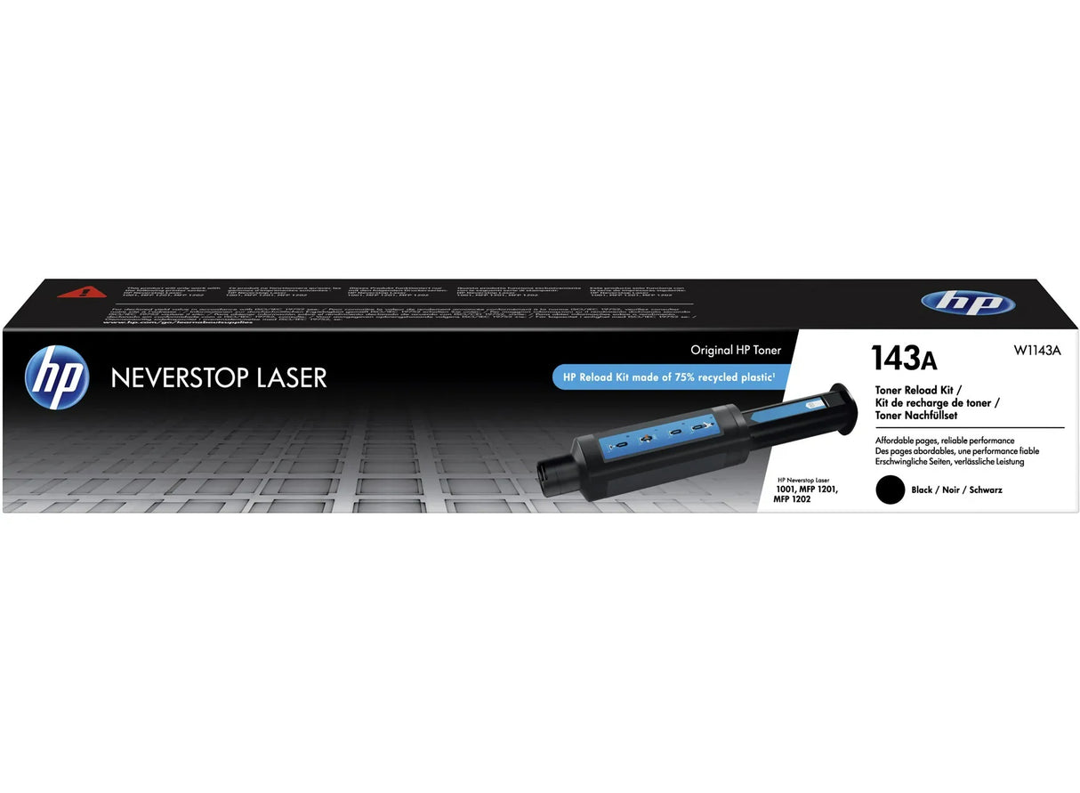 HP Cartouche Laser Originale Noire (2 500 pages) - W1143A