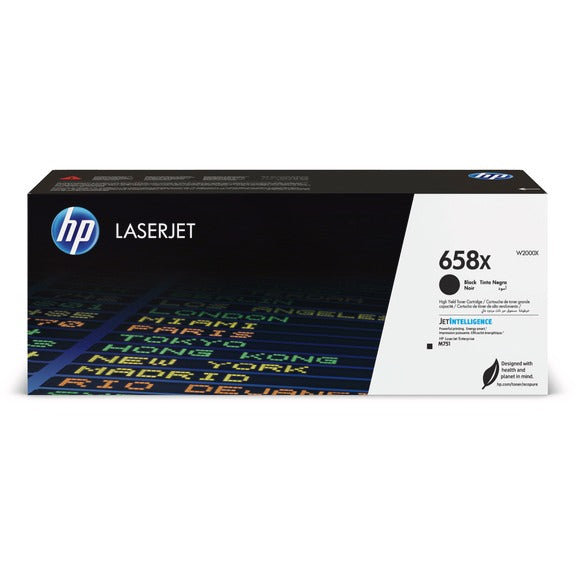 HP Cartouche Laser Originale Noire (33 000 pages) - 658X - W2000X