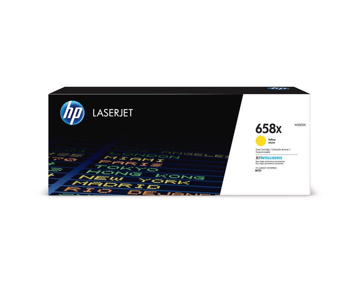 HP Cartouche Laser Originale Jaune (28 000 pages) - 658X - W2002X