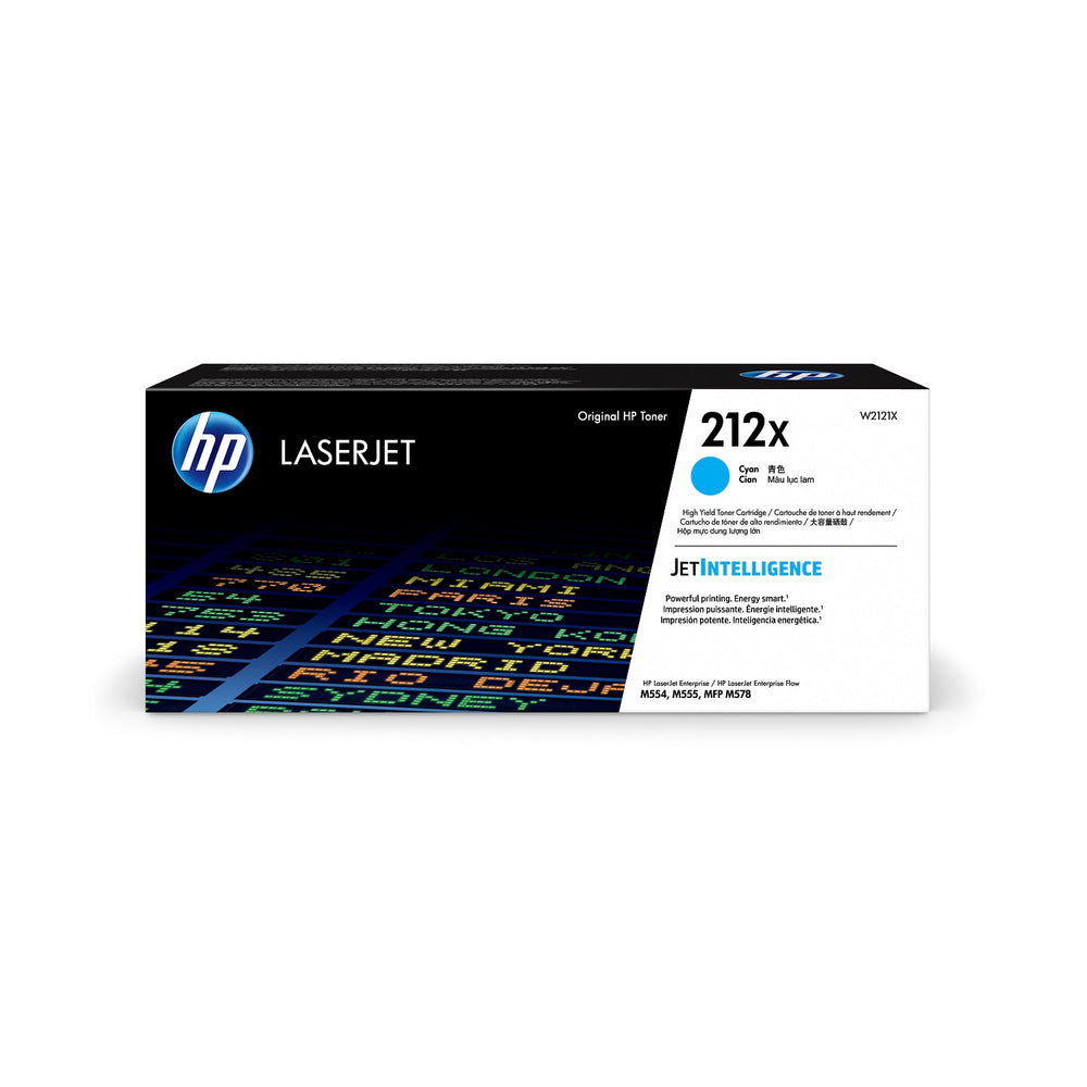 HP Cartouche Laser Originale Cyan (10 000 pages) - 212X - W2121X