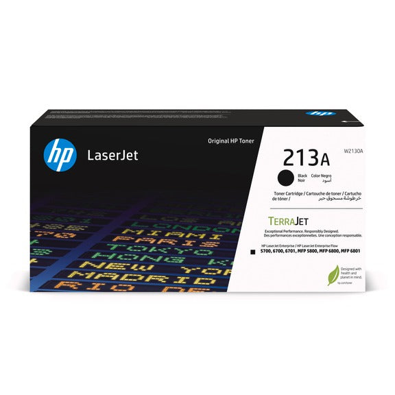HP Cartouche Laser Originale Noire (3 500 pages) - W2130A