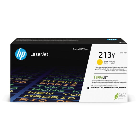 HP Cartouche Laser Originale Jaune (12 000 pages) - W2132Y
